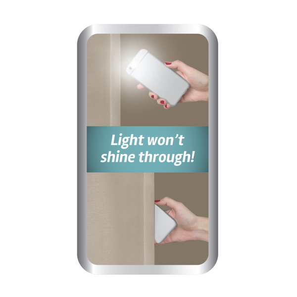 Charlton Home® Doveton Damask Blackout Thermal Rod Pocket Single